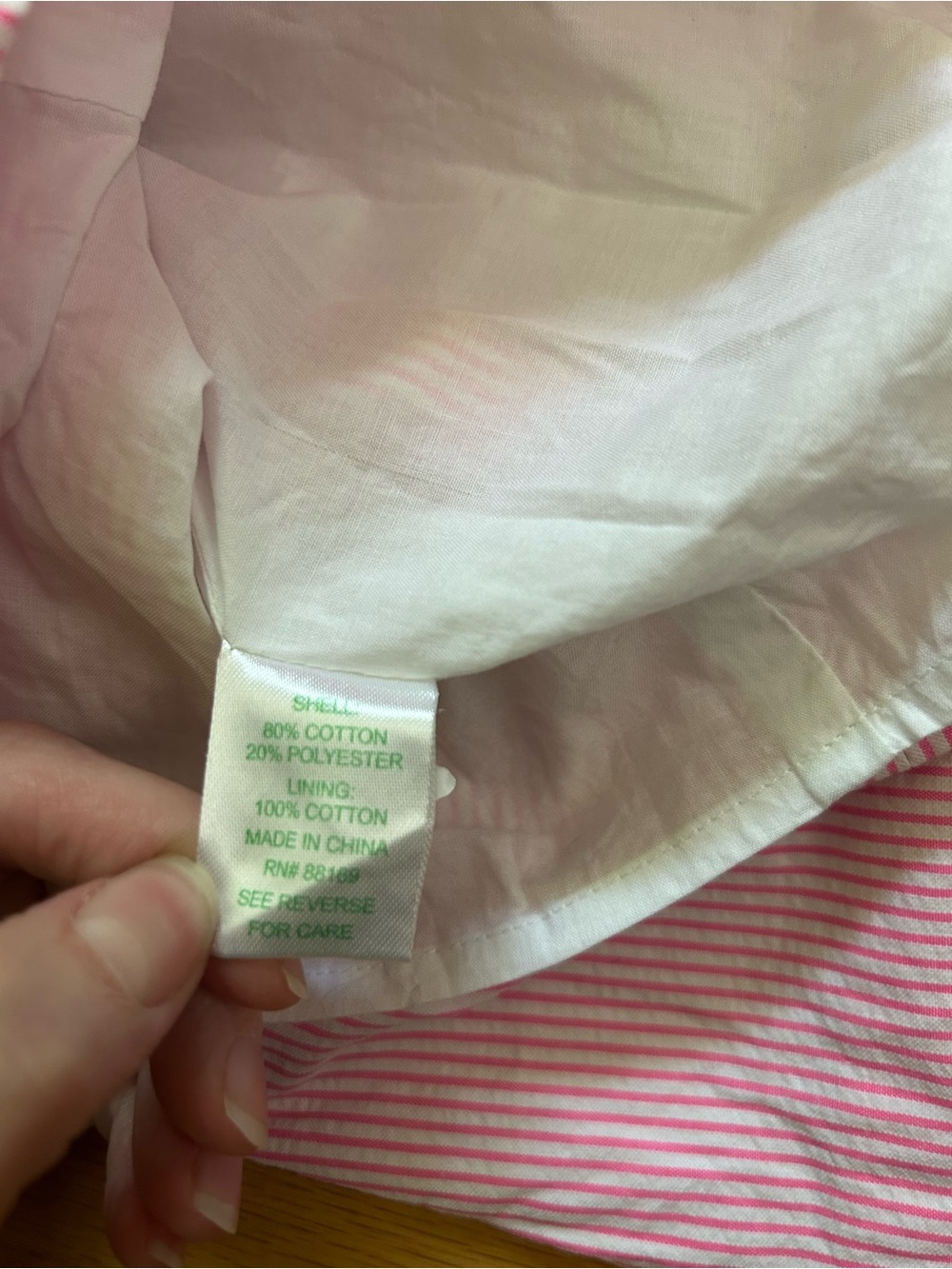 Lilly Pulitzer Phoebe Ruffle Neck Seersucker Dress Pink Size 10 - Picture 10 of 12